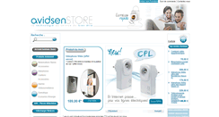 Desktop Screenshot of be.avidsenstore.com